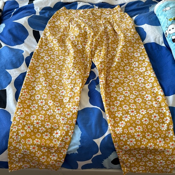 Big Bud Press Yellow Lazy Daisy Trousers - Picture 3 of 6
